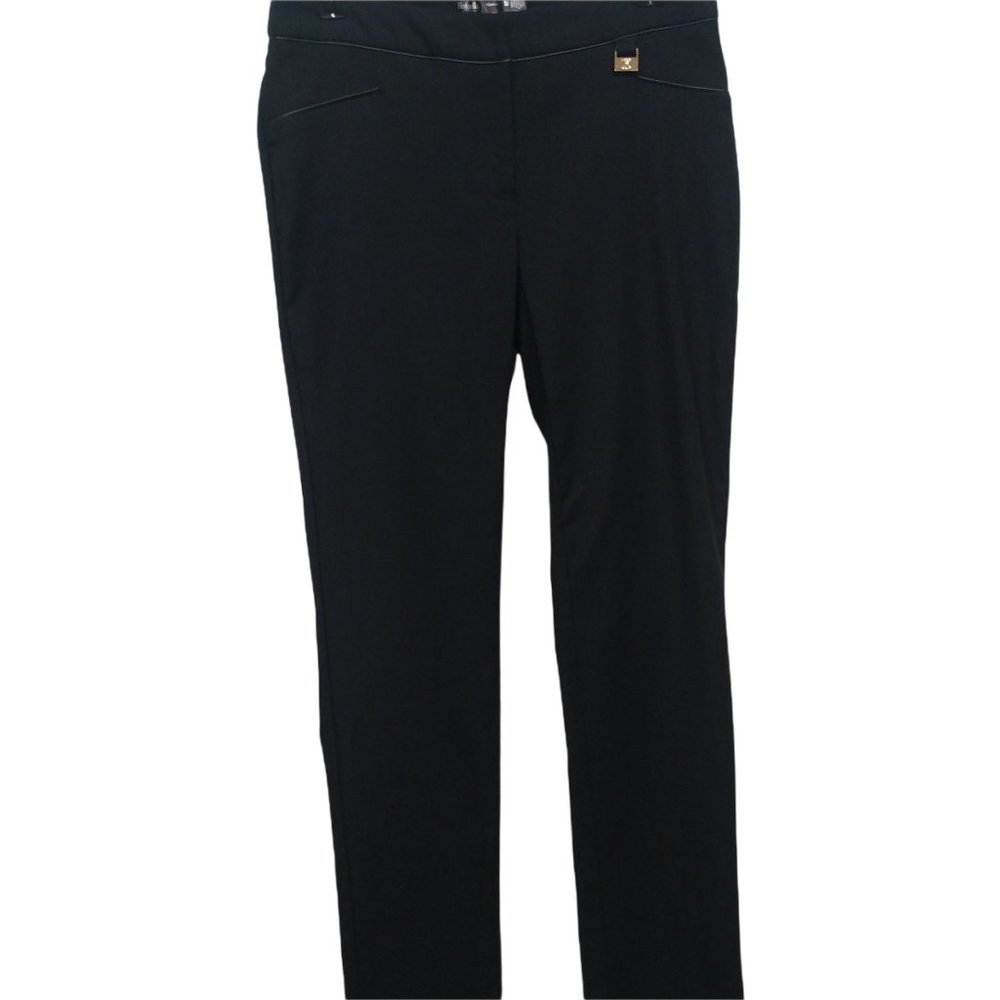 Rafaella Classic Slim Leg Trouser Pants - Size 6P